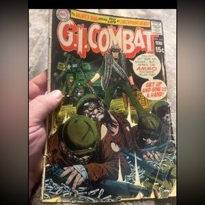 G.I. Combat #142 June-July 1970 15 cent . Comic book . The Haunted Tank